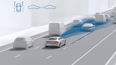 Bosch analysis: driver assistance systems continue their strong advance