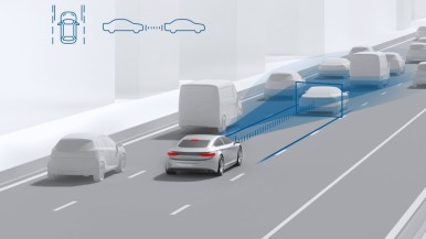 Bosch-analyse: rijhulpsystemen zetten sterke opmars verder