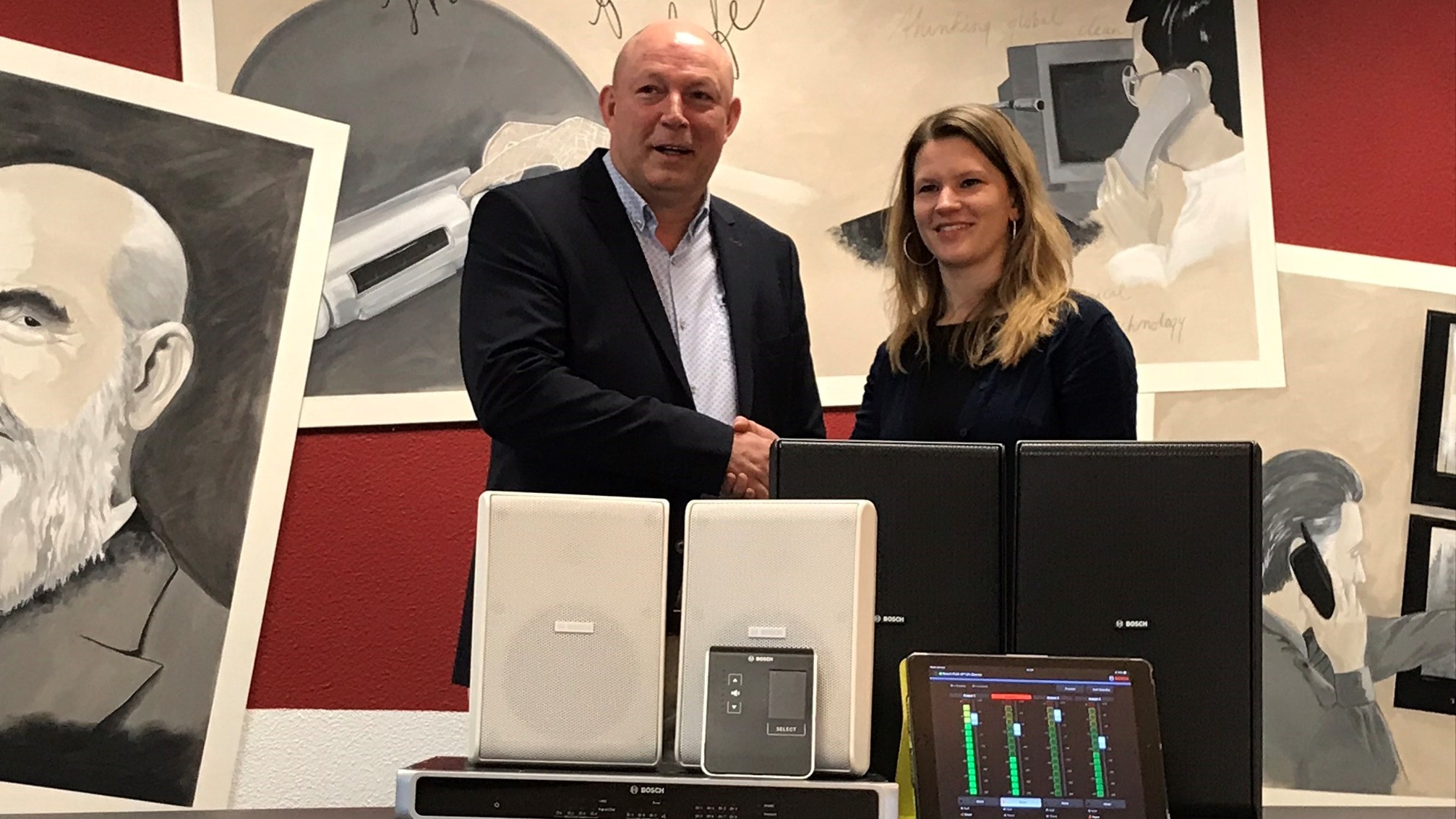 Samenwerking Bosch Security and Safety Systems en TAU Audio Solutions op het gebied van commerciële audiotoepassingen
