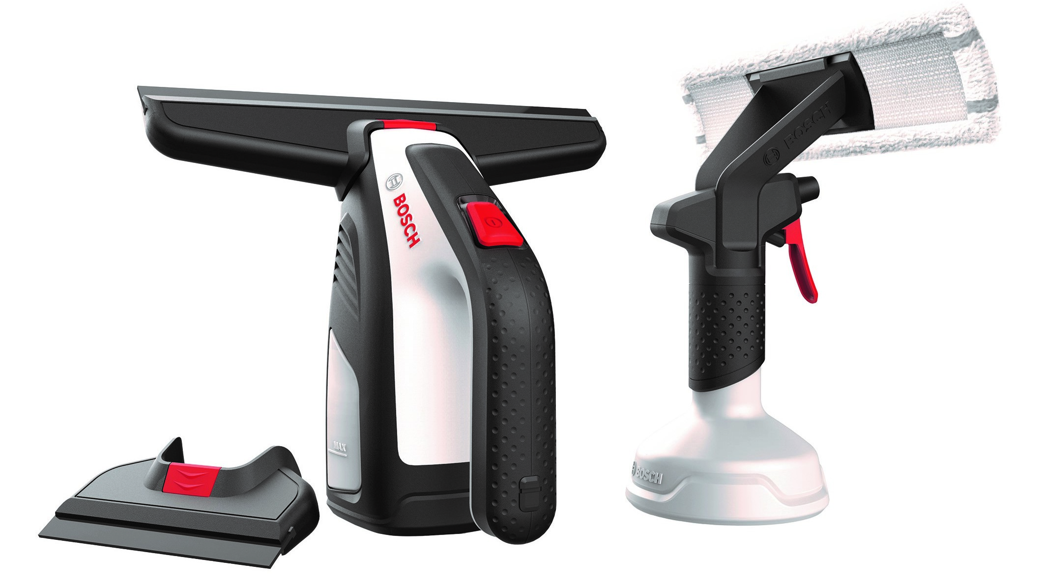 Say goodbye to buckets and newspaper: GlassVac – first cordless window vacuum from Bosch