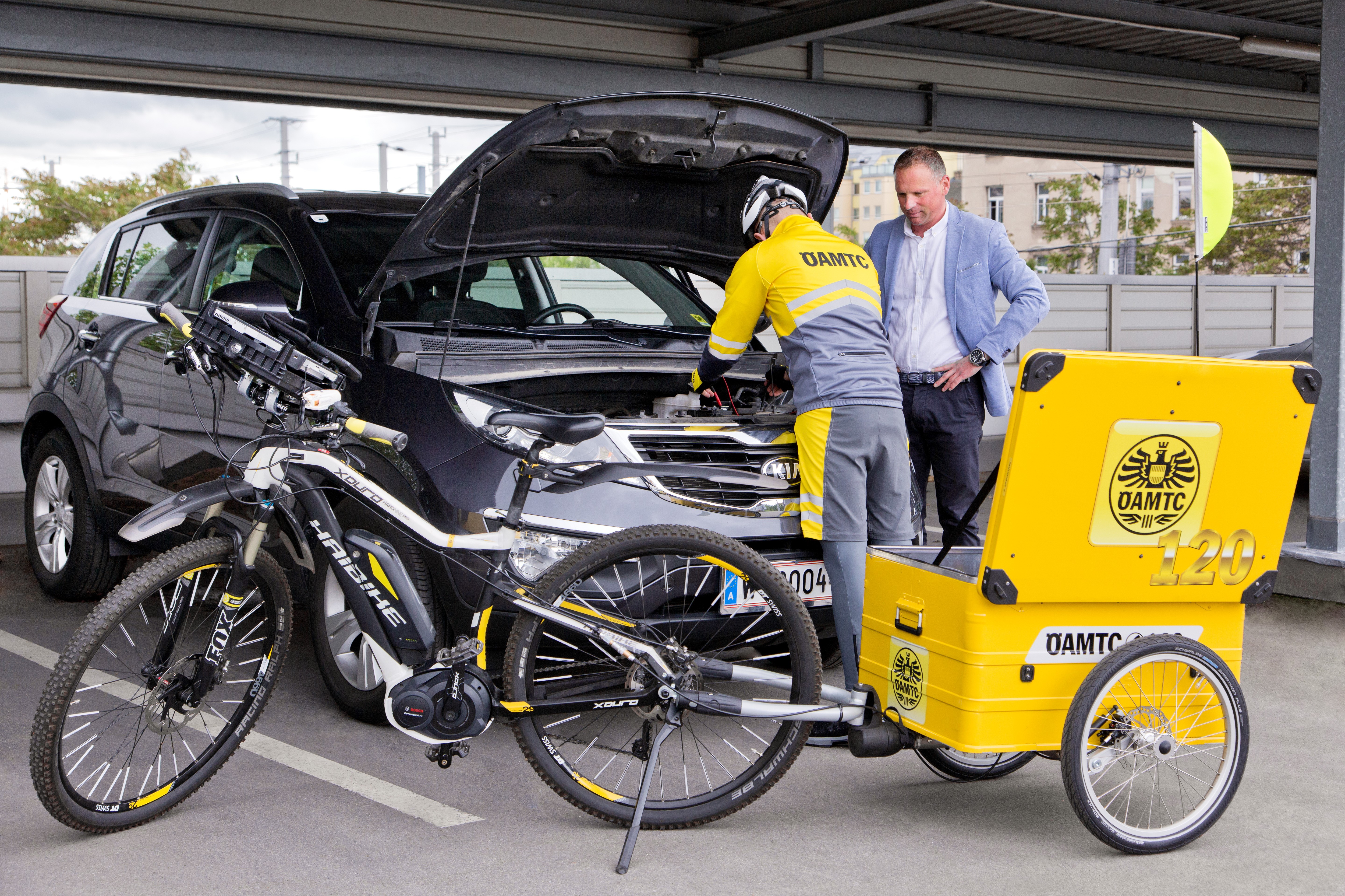 Vélo cargo électrique