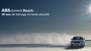 Bosch fête les 40 ans de l’ABS