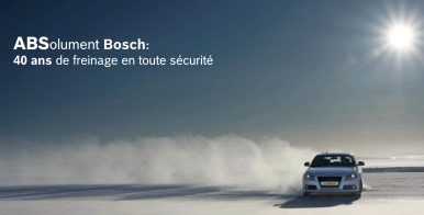 Bosch fête les 40 ans de l’ABS