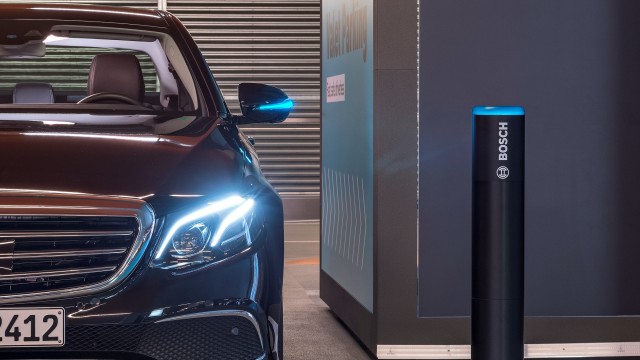 Daimler Bosch automated valet parking