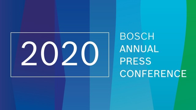 conference de presse annuelle Bosch