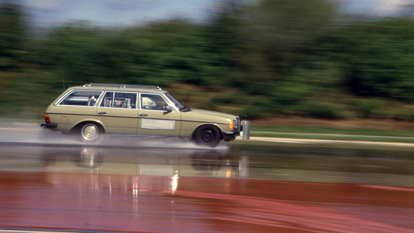 Tester l'ESP® la route Schwieberdingen en 1984