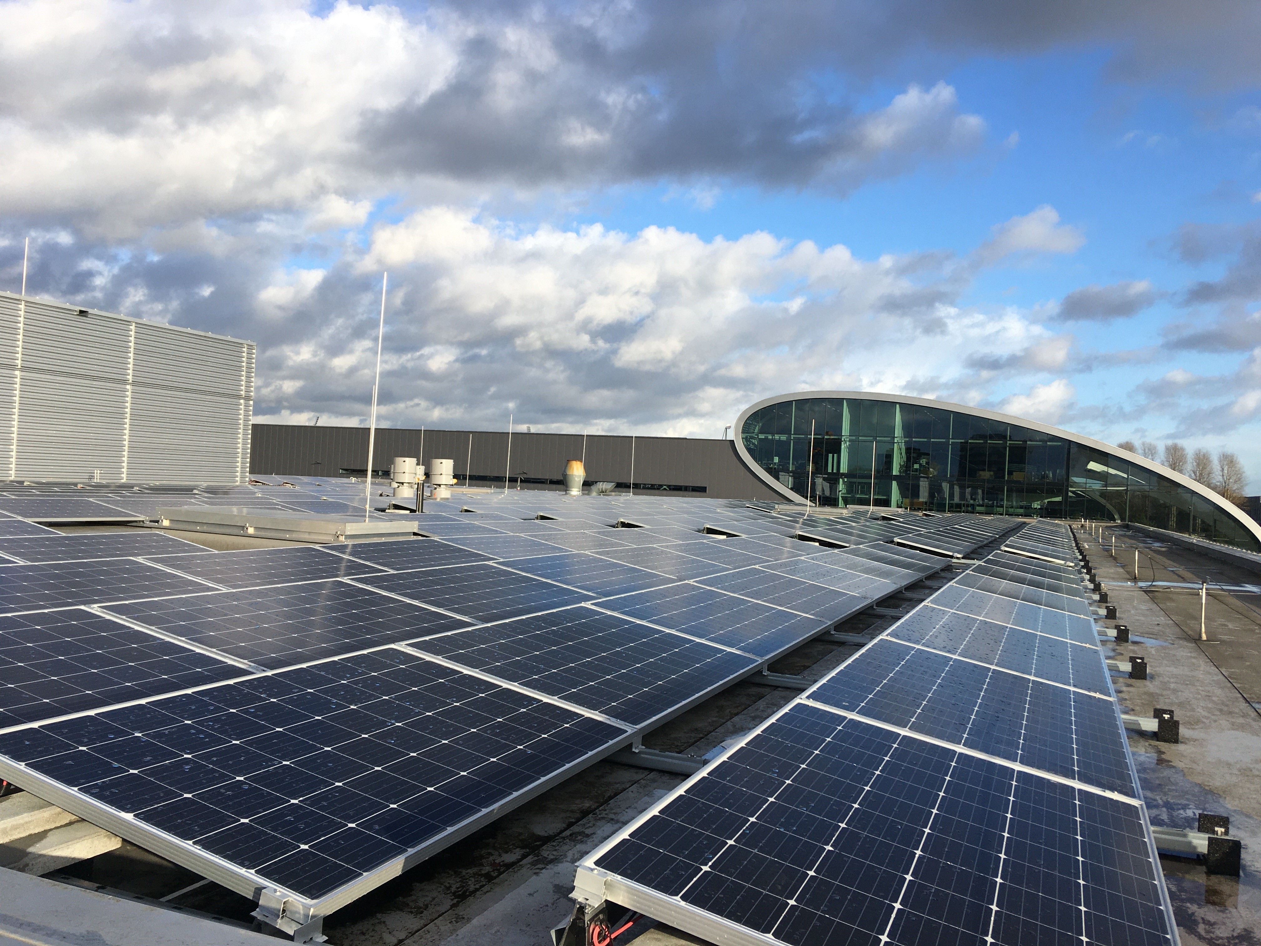 Zonnepanelen in Bosch Tilburg