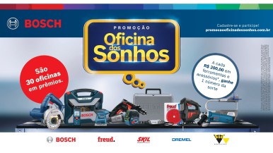 Dia dos Pais: Bosch realiza promoção “Oficina dos Sonhos”