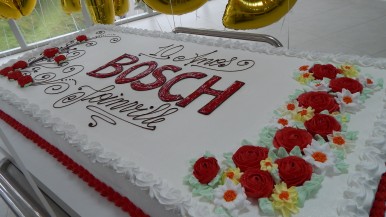 Bosch comemora 10 anos em Joinville