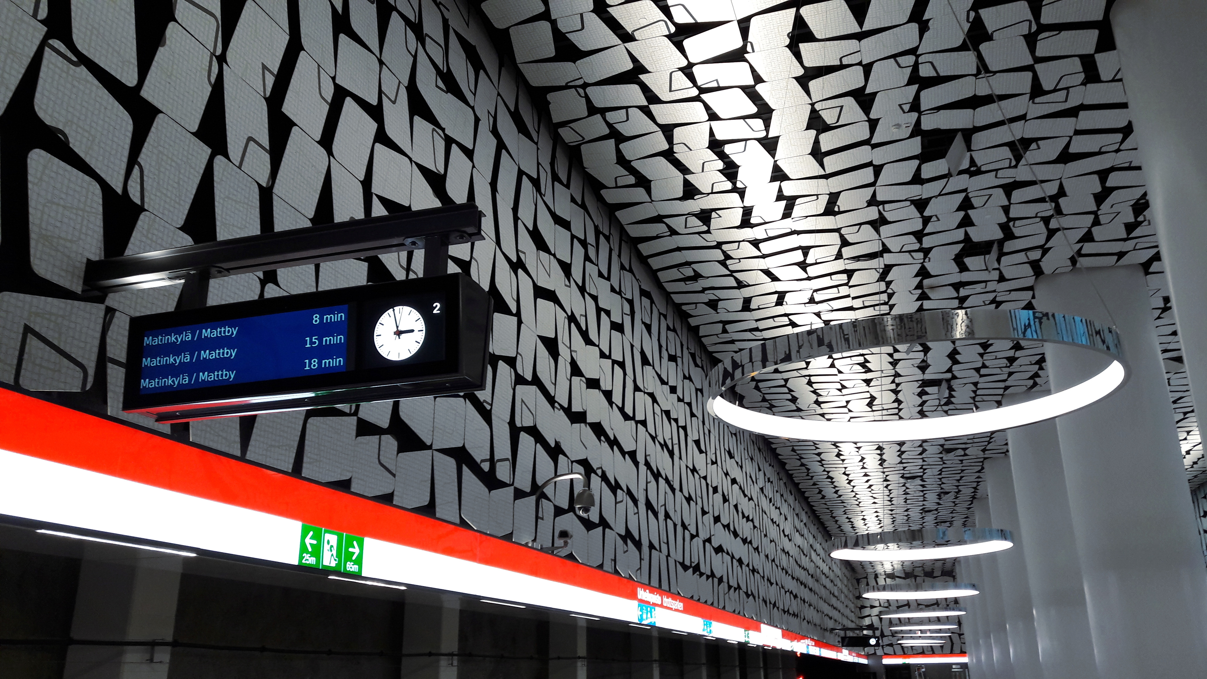 Metrô Helsinque - Finlândia 