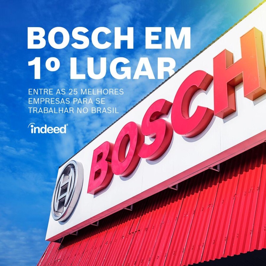 Bosch é eleita a melhor empresa para se trabalhar Bosch Media Service