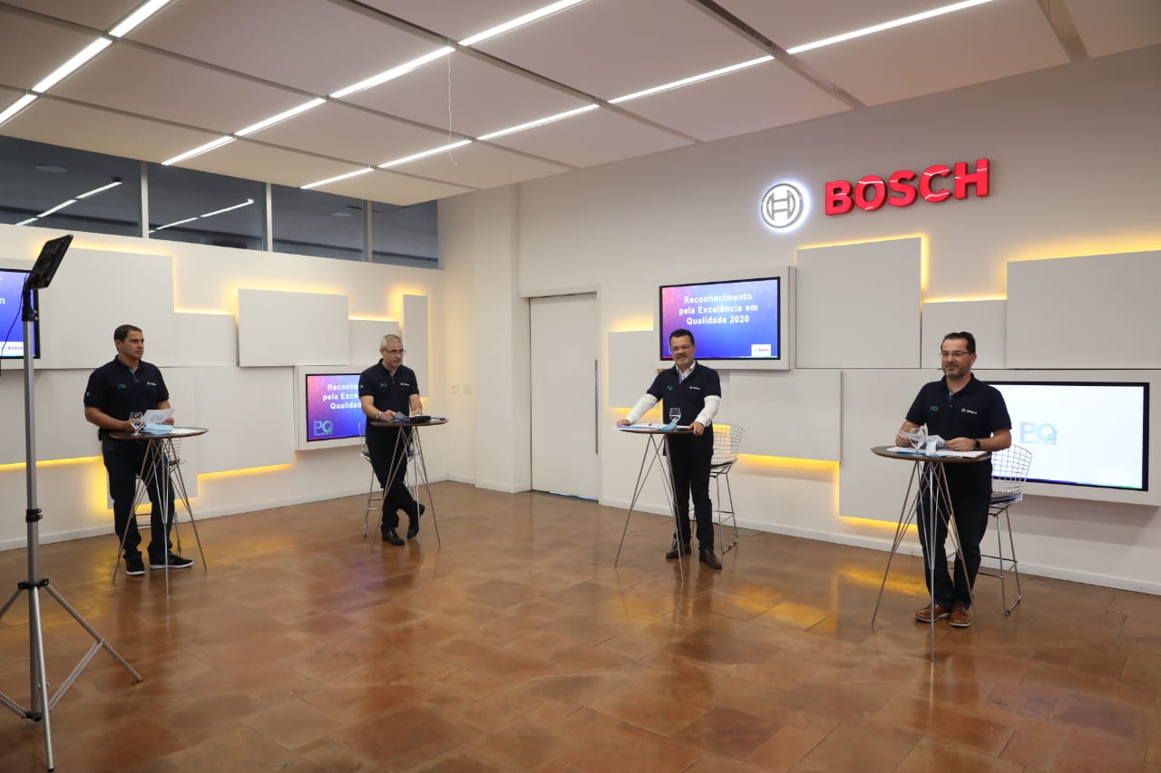 Bosch reconhece os melhores fornecedores que se destacaram no último ano graças as entregas com alto nível de qualidade e zero defeito