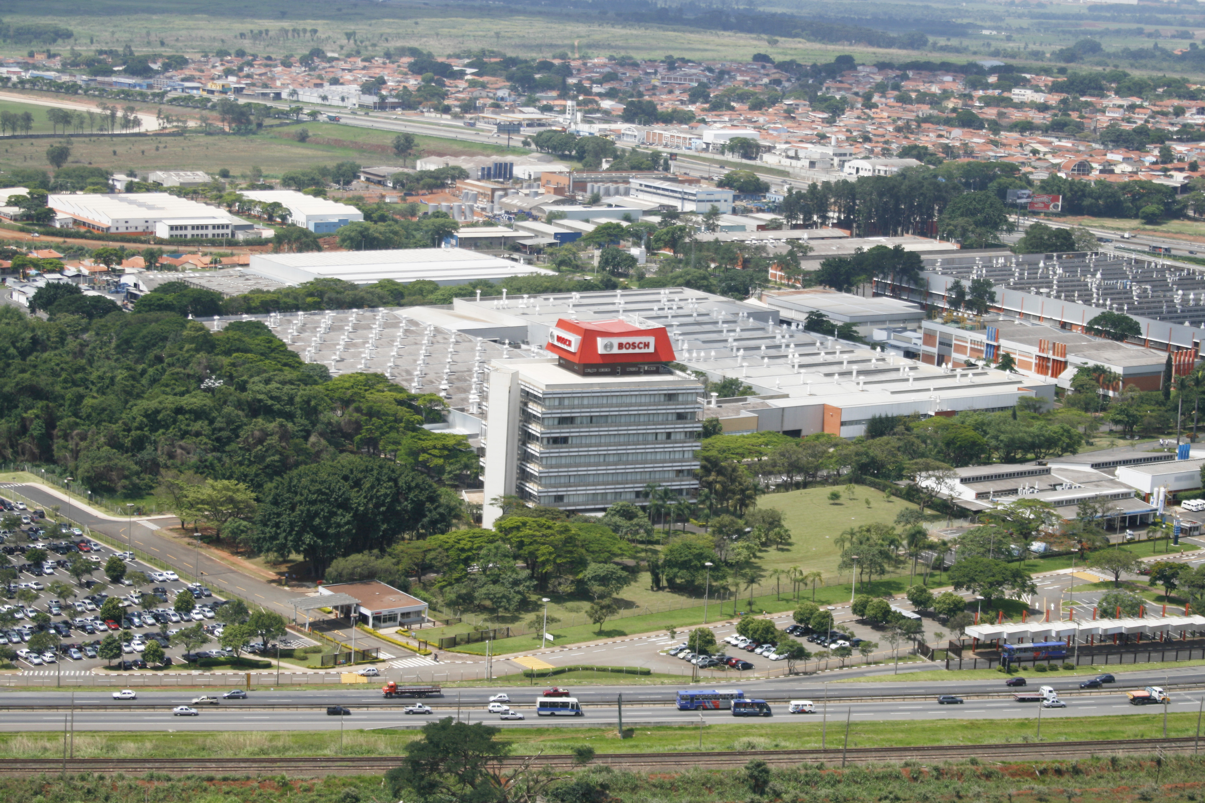 Unidade da Bosch em Campinas