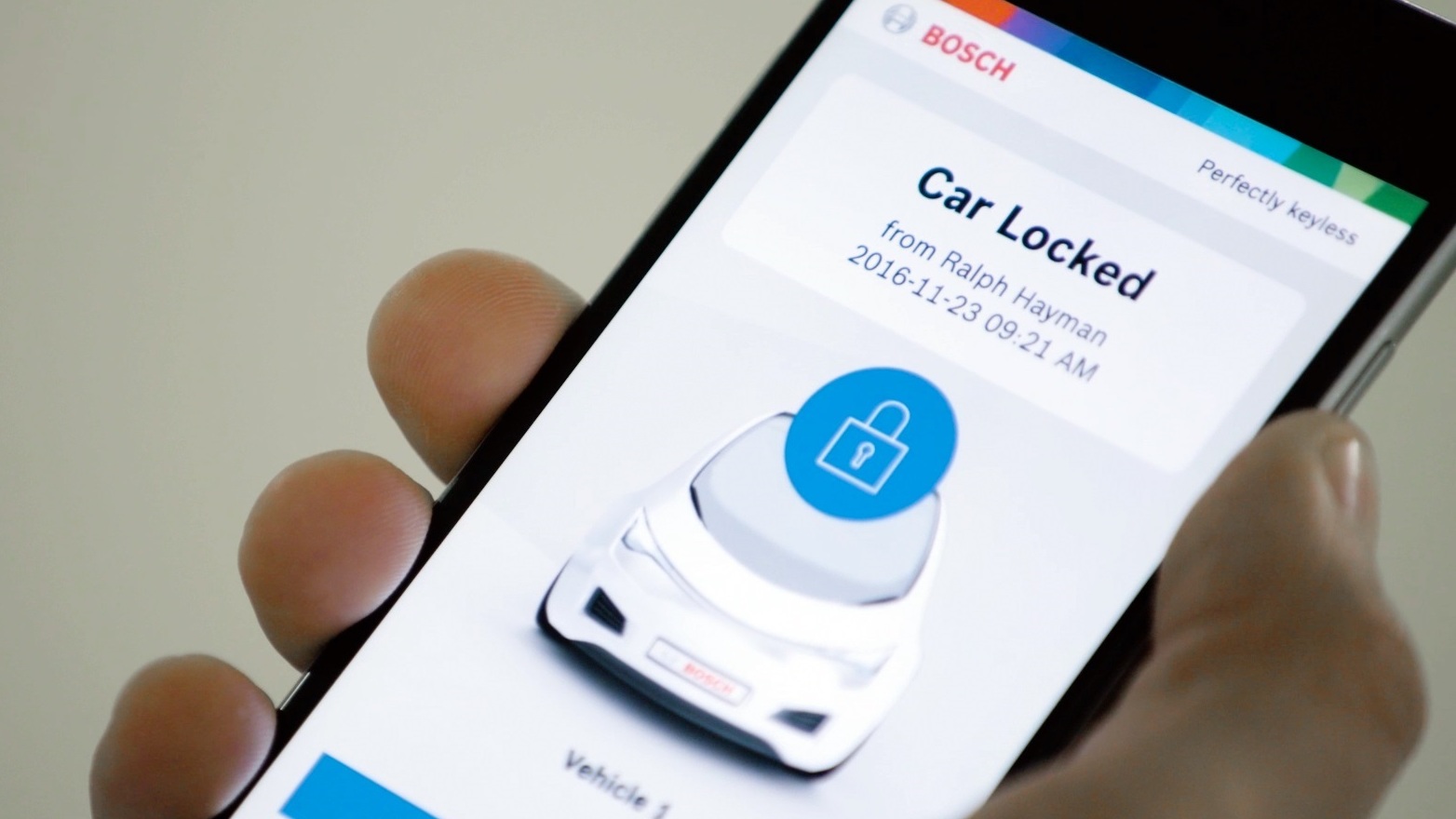 Sistema da Bosch transforma smartphone nas chaves do carro