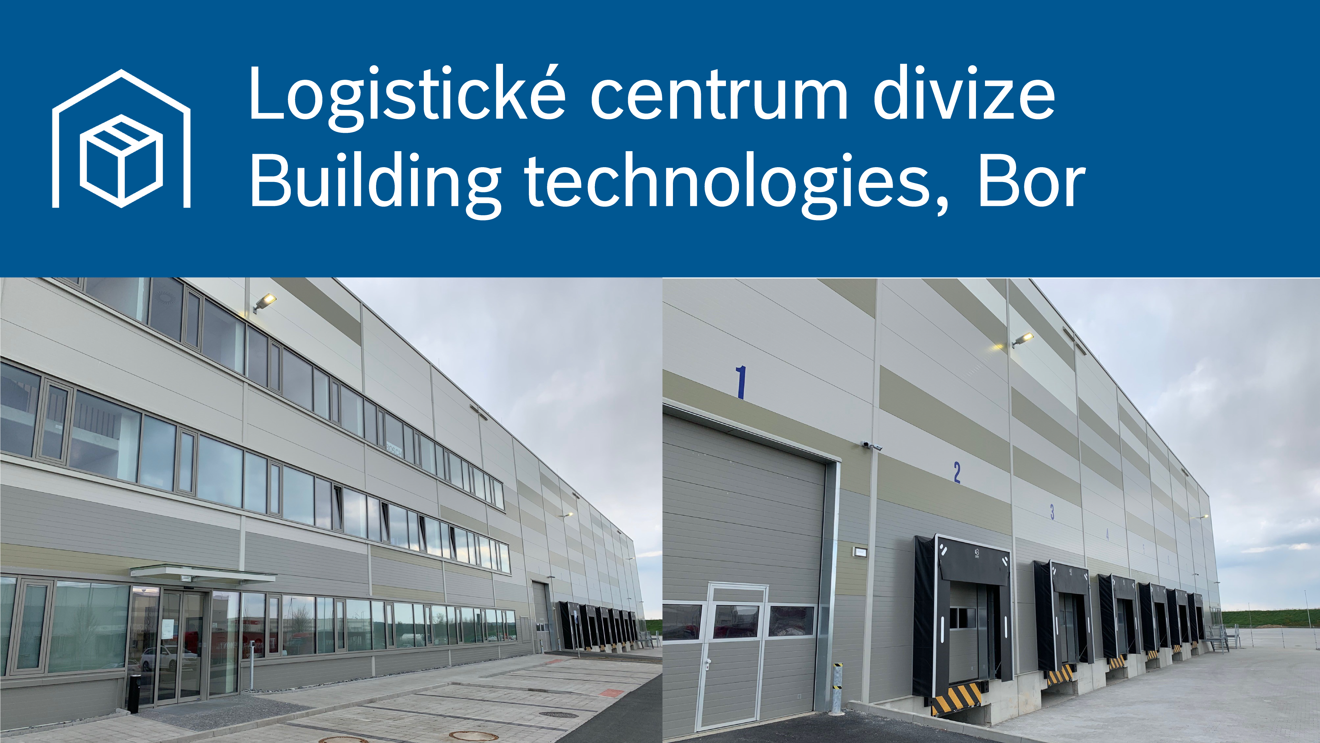 Bosch otevřel v Boru u Tachova nové logistické centrum divize Building technologies.