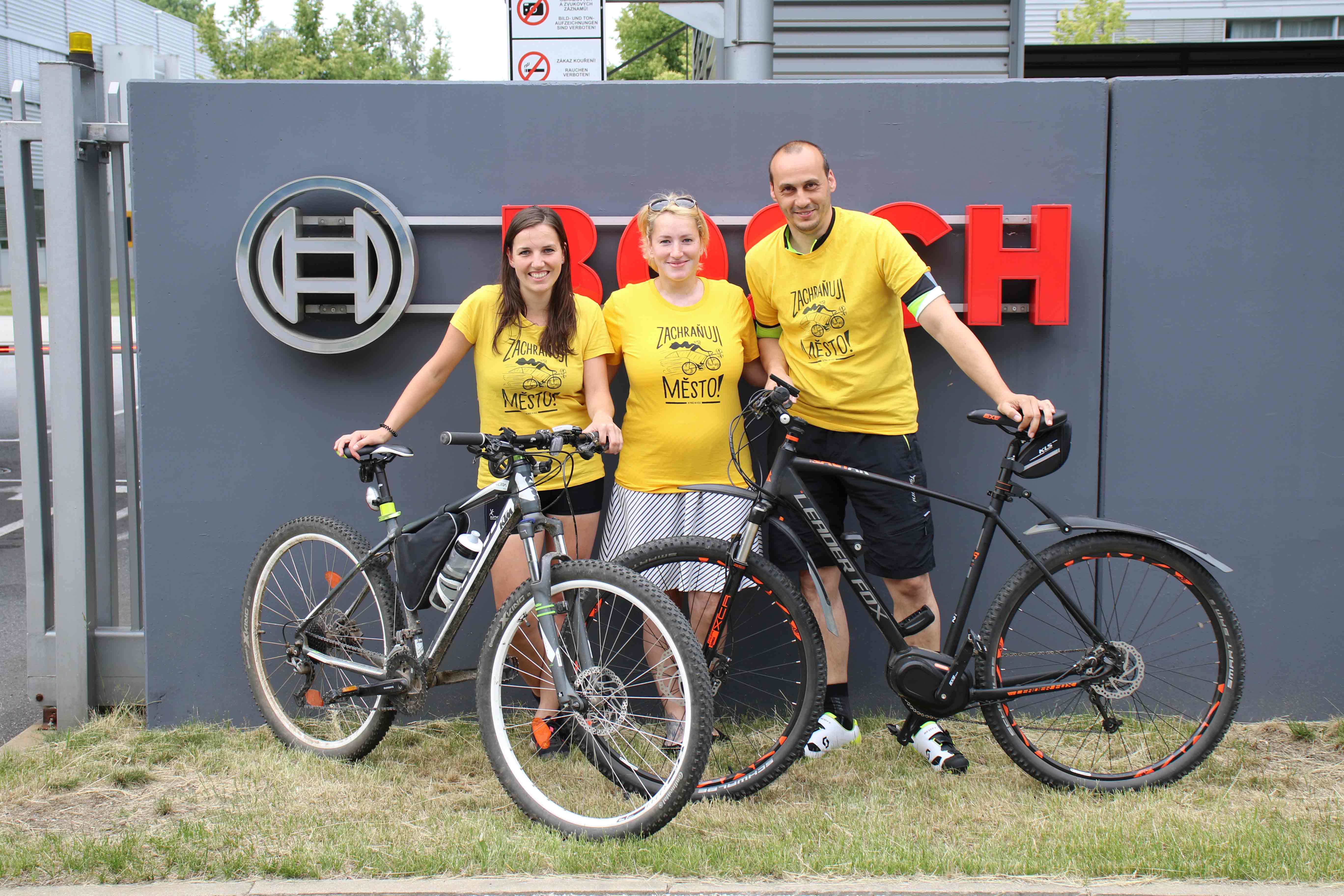 Do práce na kole 2018: cyklotýmy zaměstnanců Bosch Diesel s.r.o.