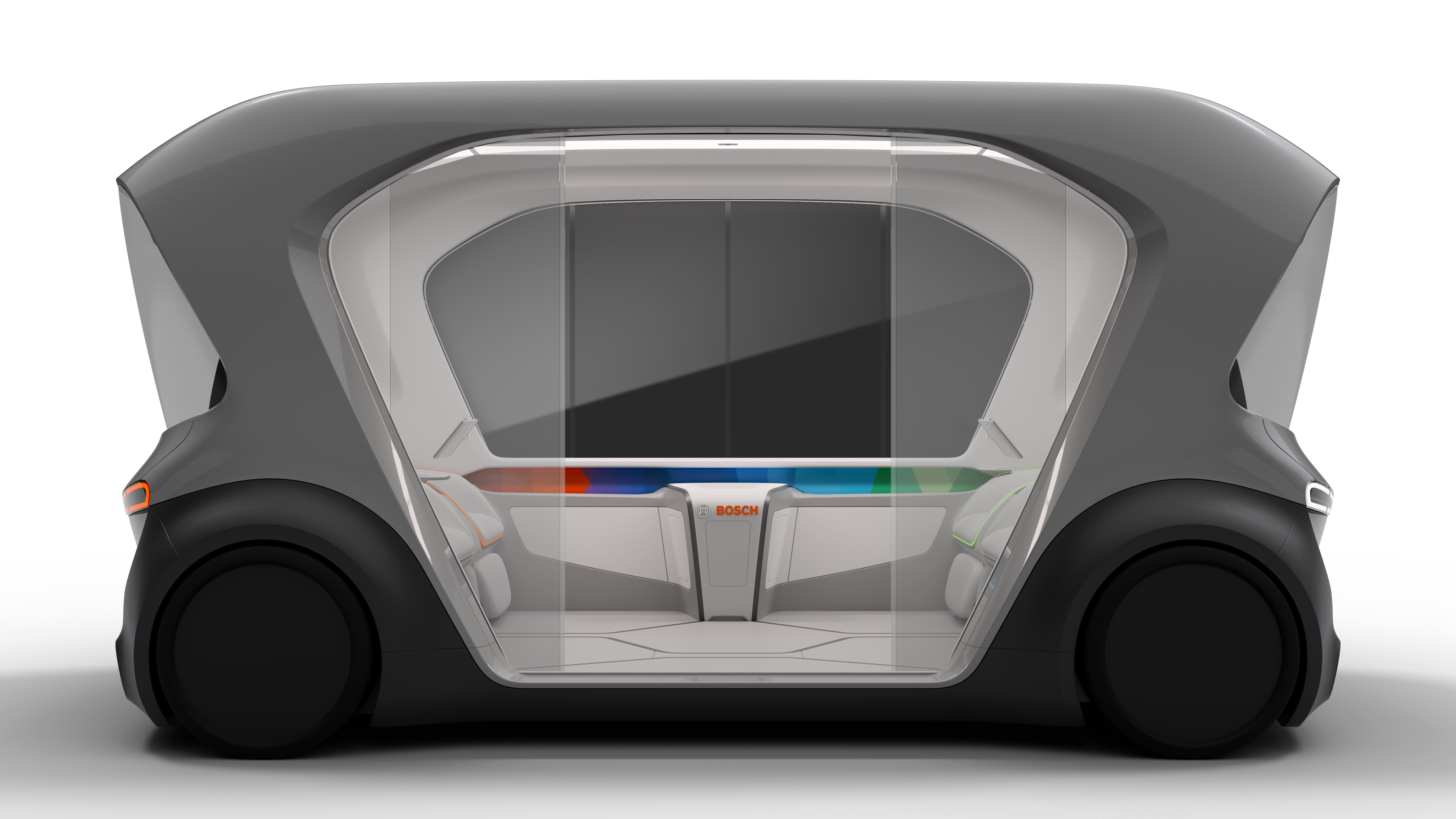 Debut nového konceptu vozidla kyvadlové dopravy na CES 2019 v Las Vegas