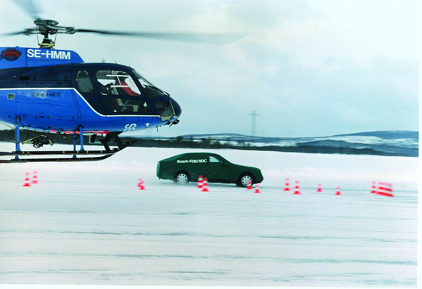 Testování ESP® ve Švédsku v roce 1995