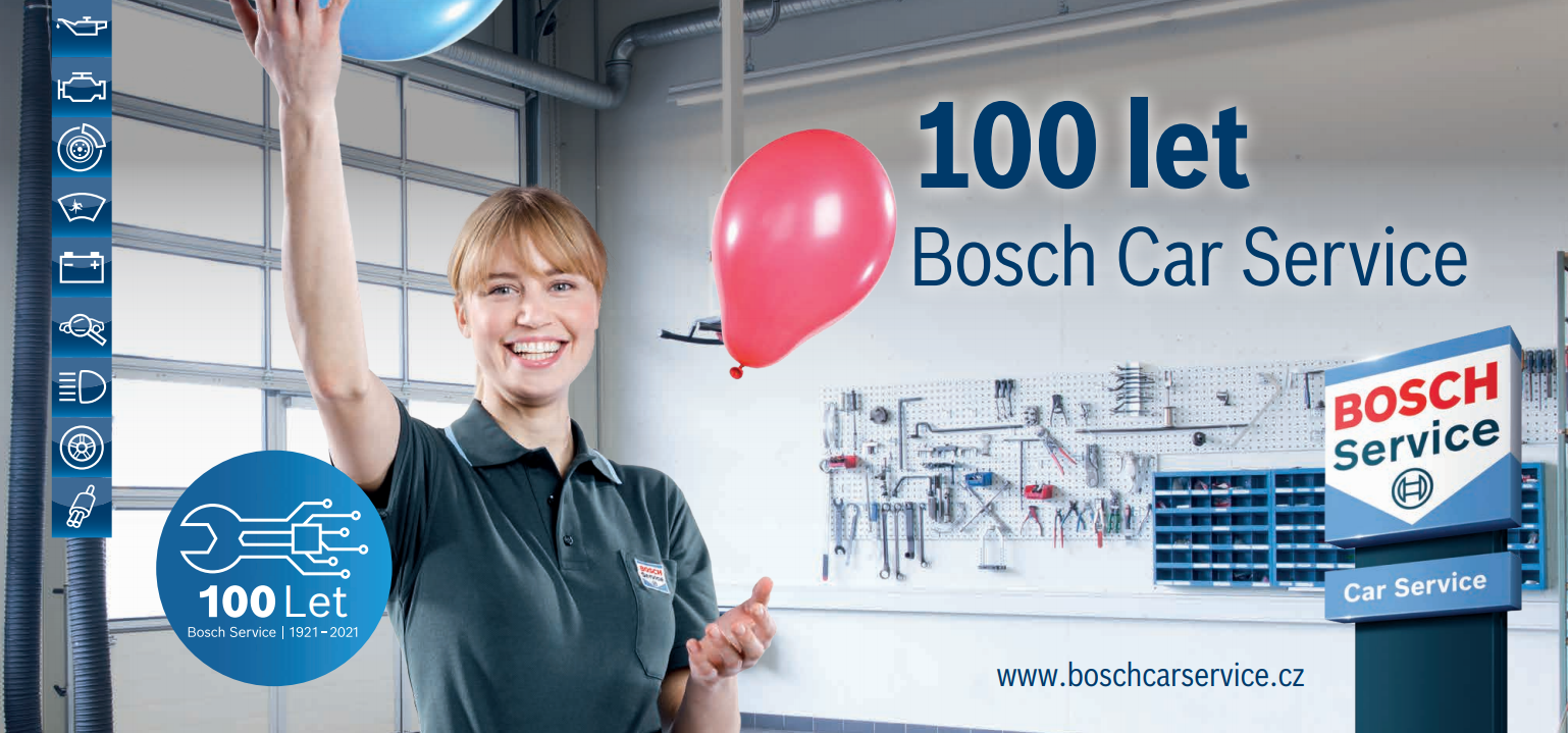 V letošním roce slaví stoleté výročí největší nezávislá síť autoservisů Bosch Car Service.