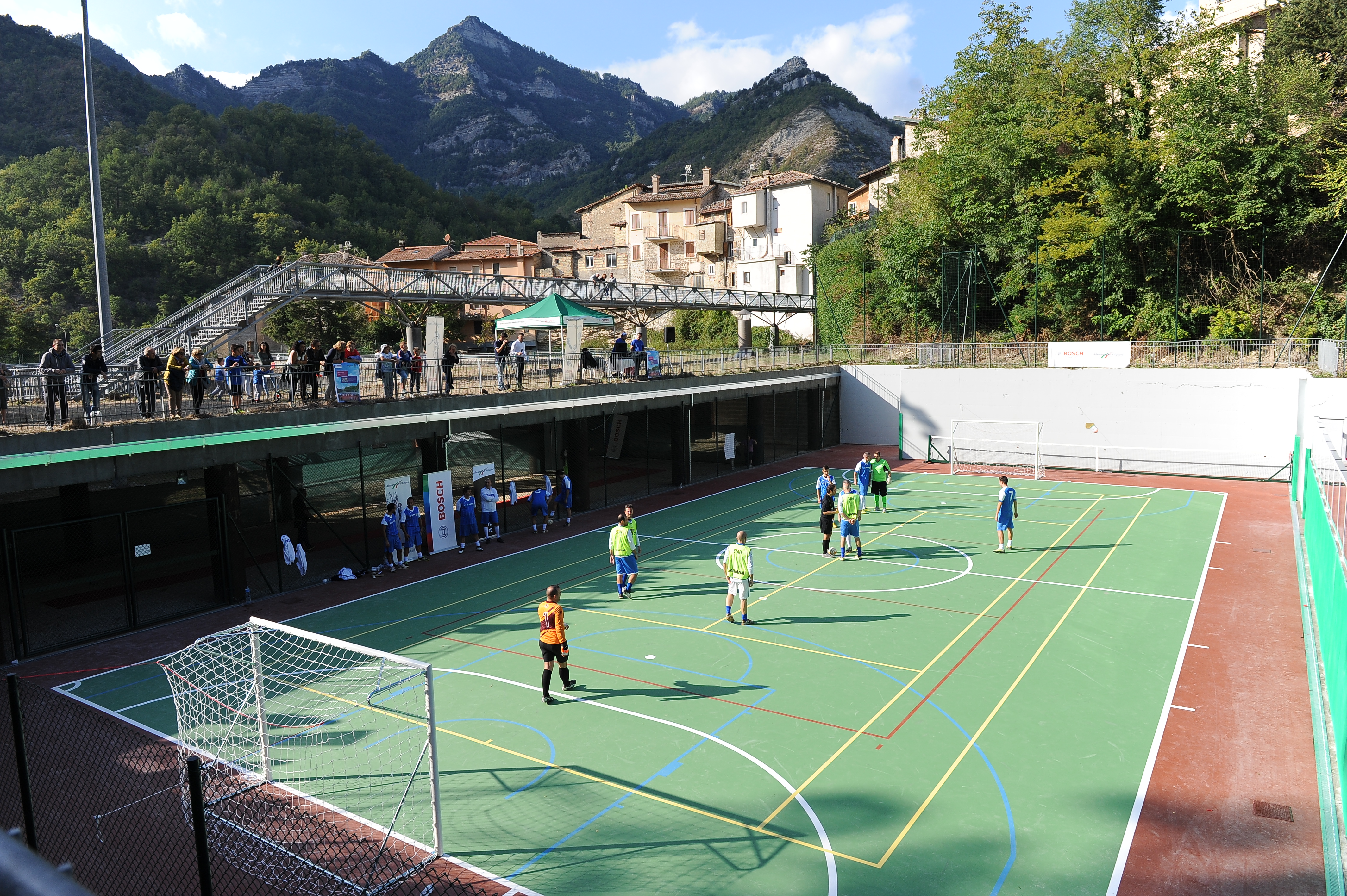 Bosch inaugura il Playground ad Acquasanta Terme