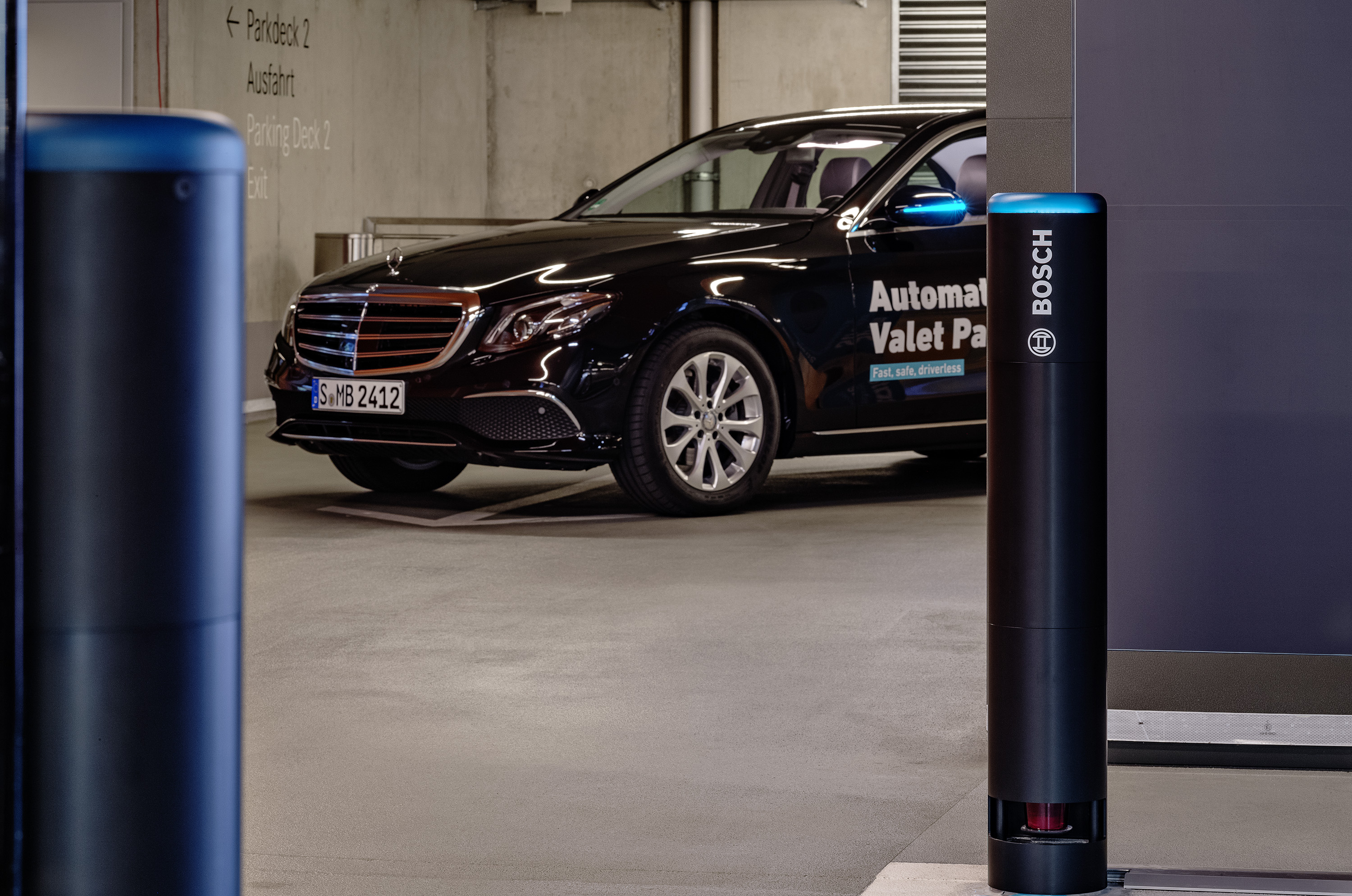 Bosch e Daimler danno dimostrazione del parcheggio autonomo in condizioni reali