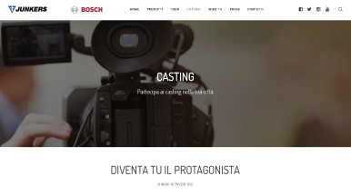 Bosch Termotecnica cambia look con stile - Il truck di Bosch arriva a Roma