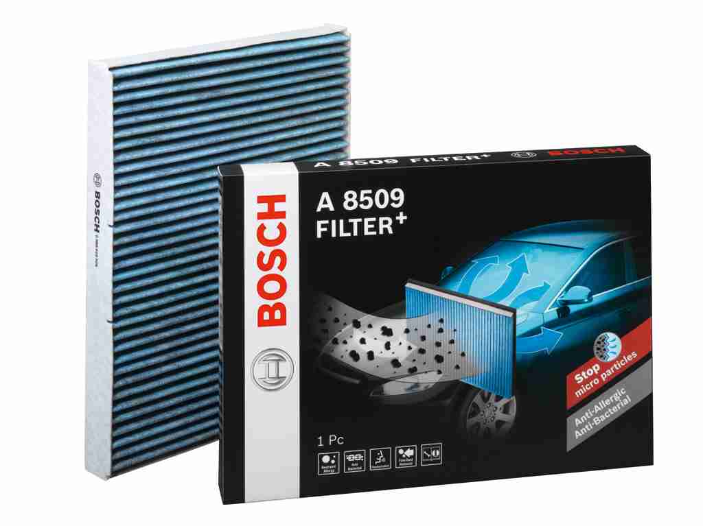 Divisione Bosch Automotive Aftermarket: FILTER+ il nuovo filtro abitacolo Bosch per chi soffre di allergia