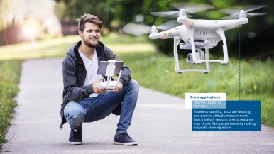Bosch lancia il suo IMU ad alte prestazioni per droni e applicazioni nel campo d ...