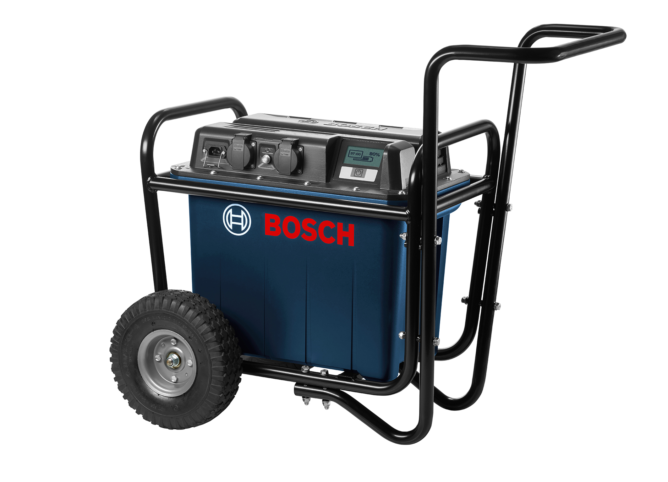 Novità mondiale Bosch per professionisti. Generatore di corrente a batteria mobile GEN 230V-1500 Professional.