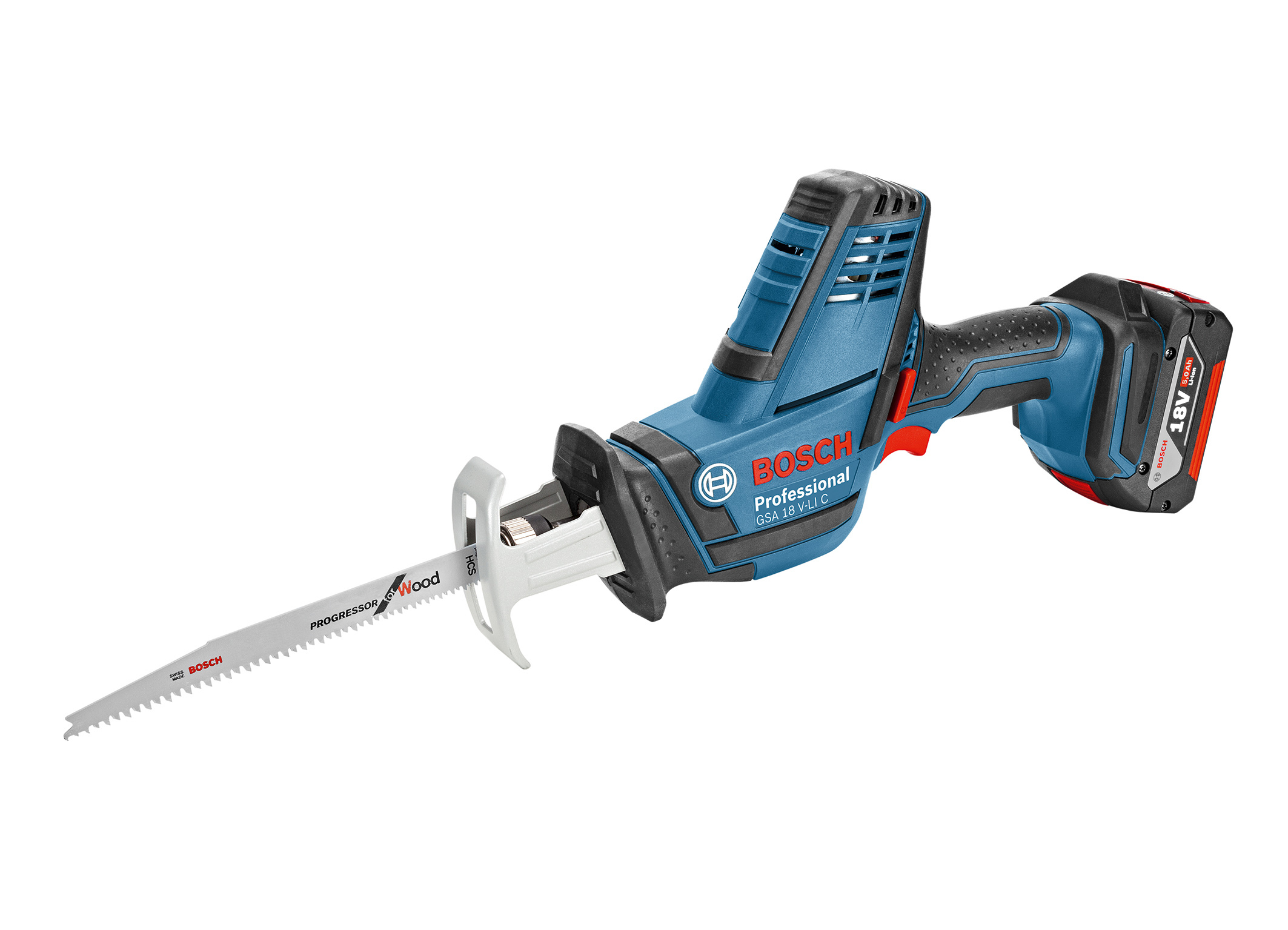 Un concentrato di potenza espande il sistema da 18 Volt - GSA 18 V-LI C Professional Bosch per professionisti