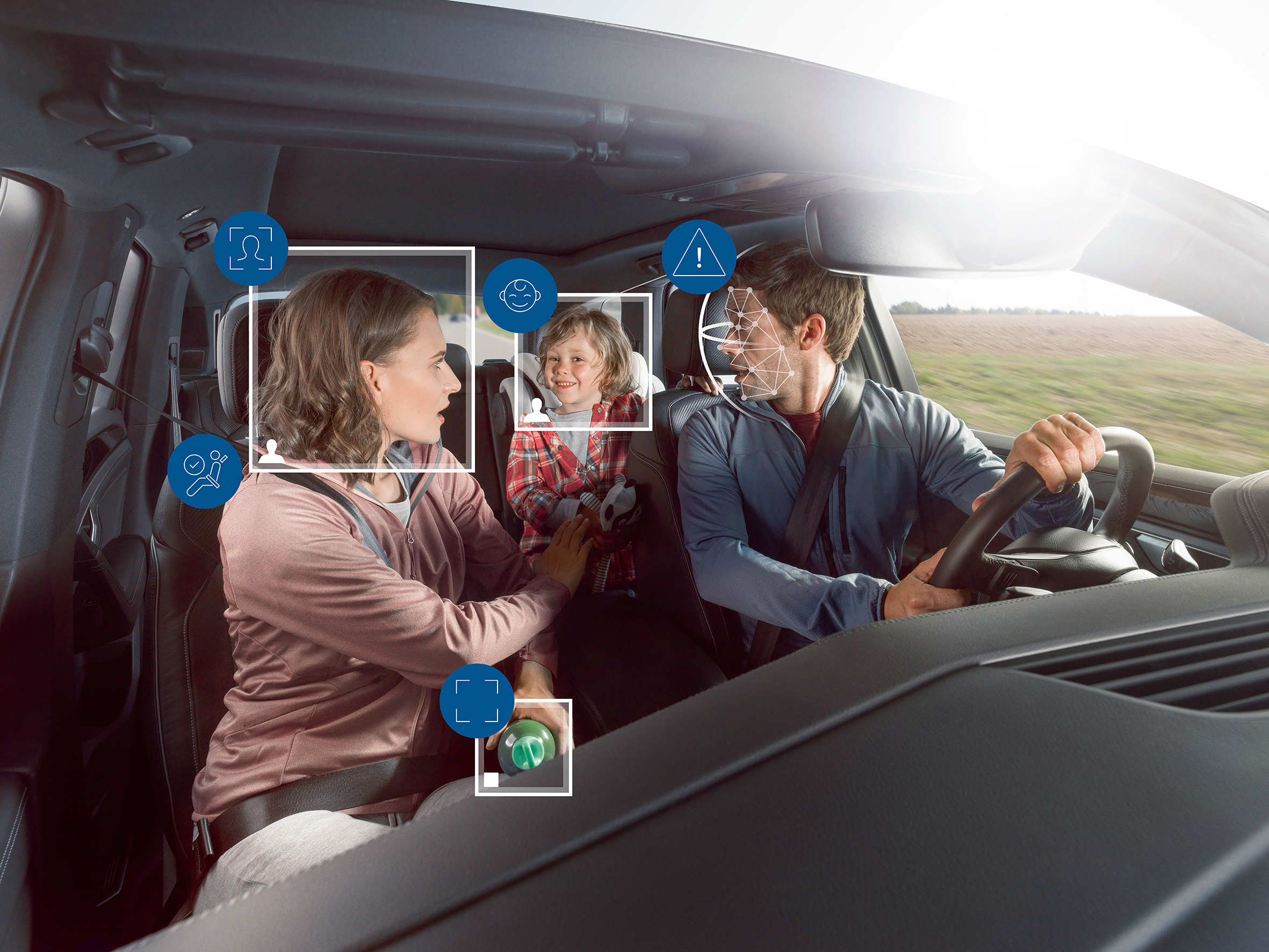 Le telecamere che salvano la vita: Bosch aiuta le auto a non perdere di vista i propri passeggeri