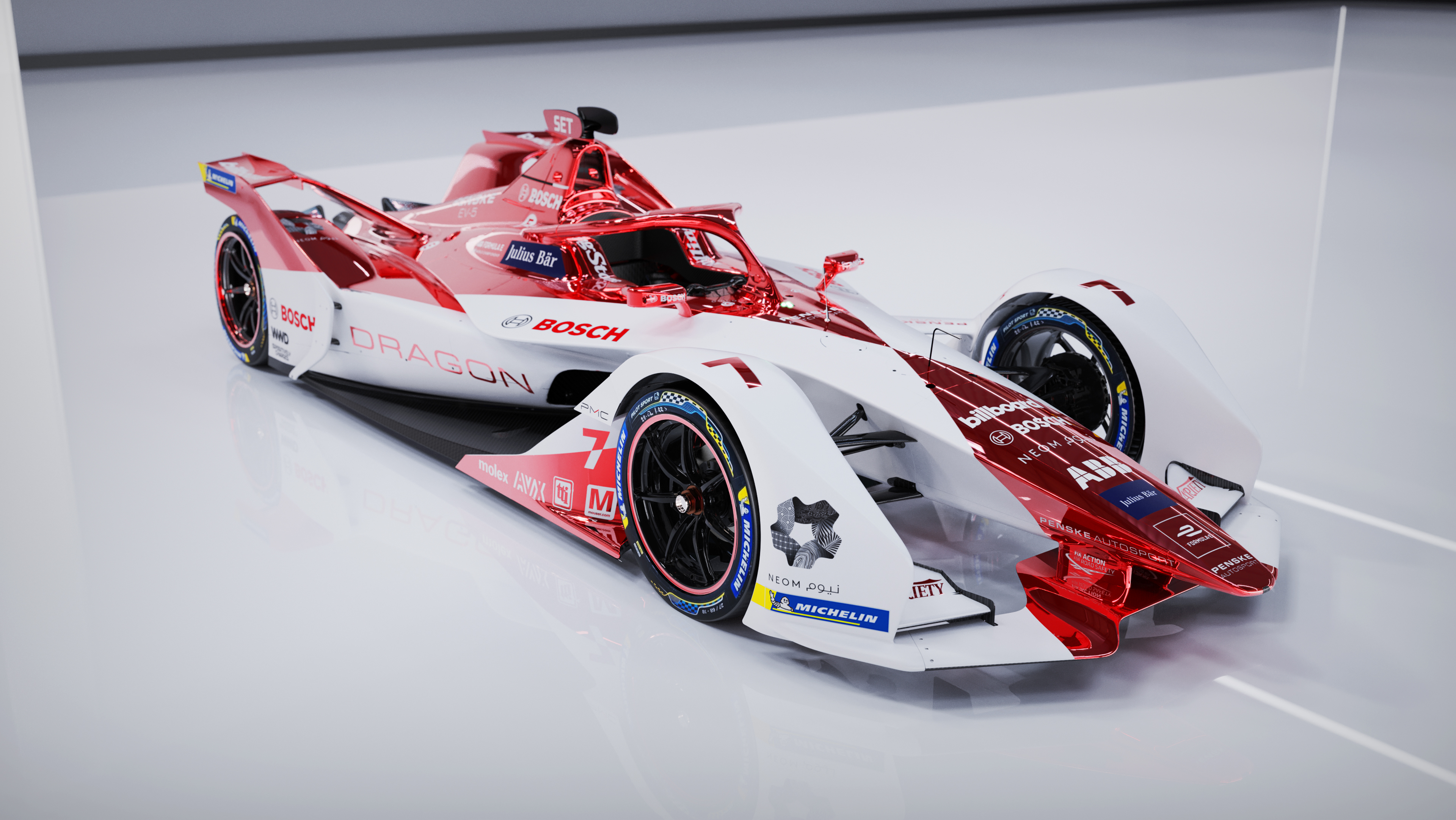 Elettrificazione per il motorsport: nasce la partnership tra Bosch e DRAGON/PENSKE AUTOSPORT per la Formula E