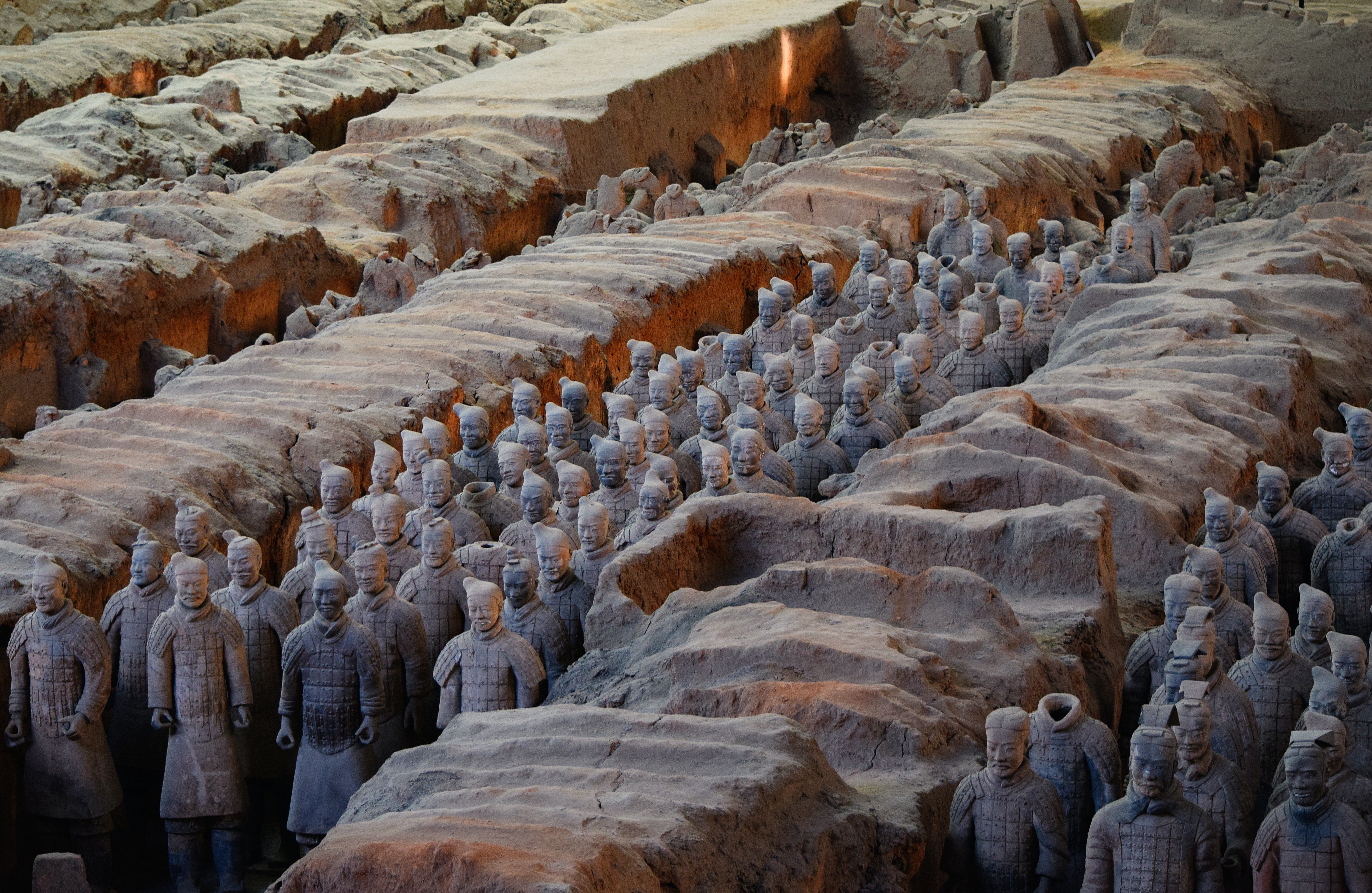 Rilevatori intelligenti proteggono i millenari guerrieri cinesi di terracotta da furti e danni