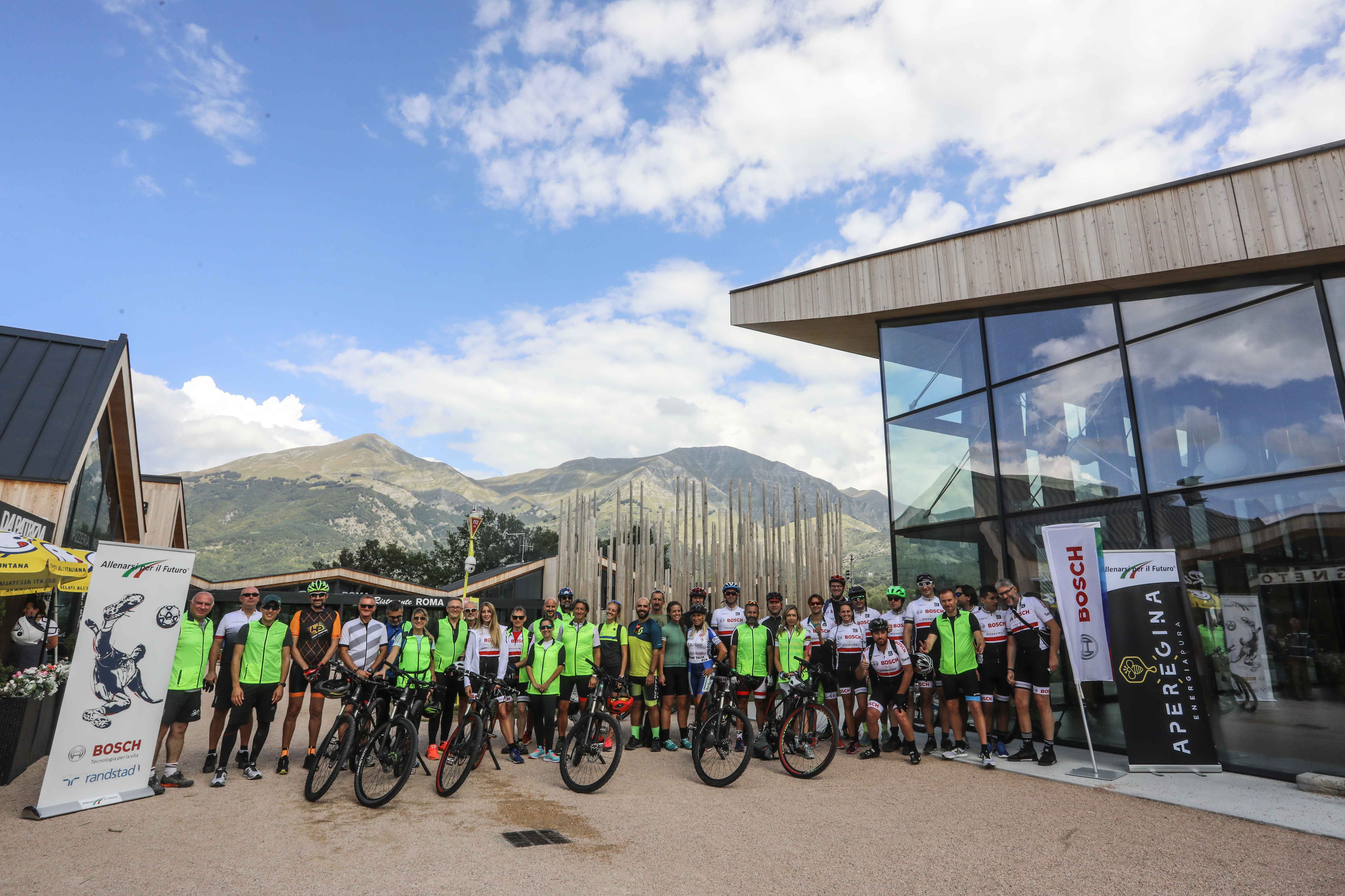 Bosch torna nelle zone terremotate: in eBike per riscoprire il territorio