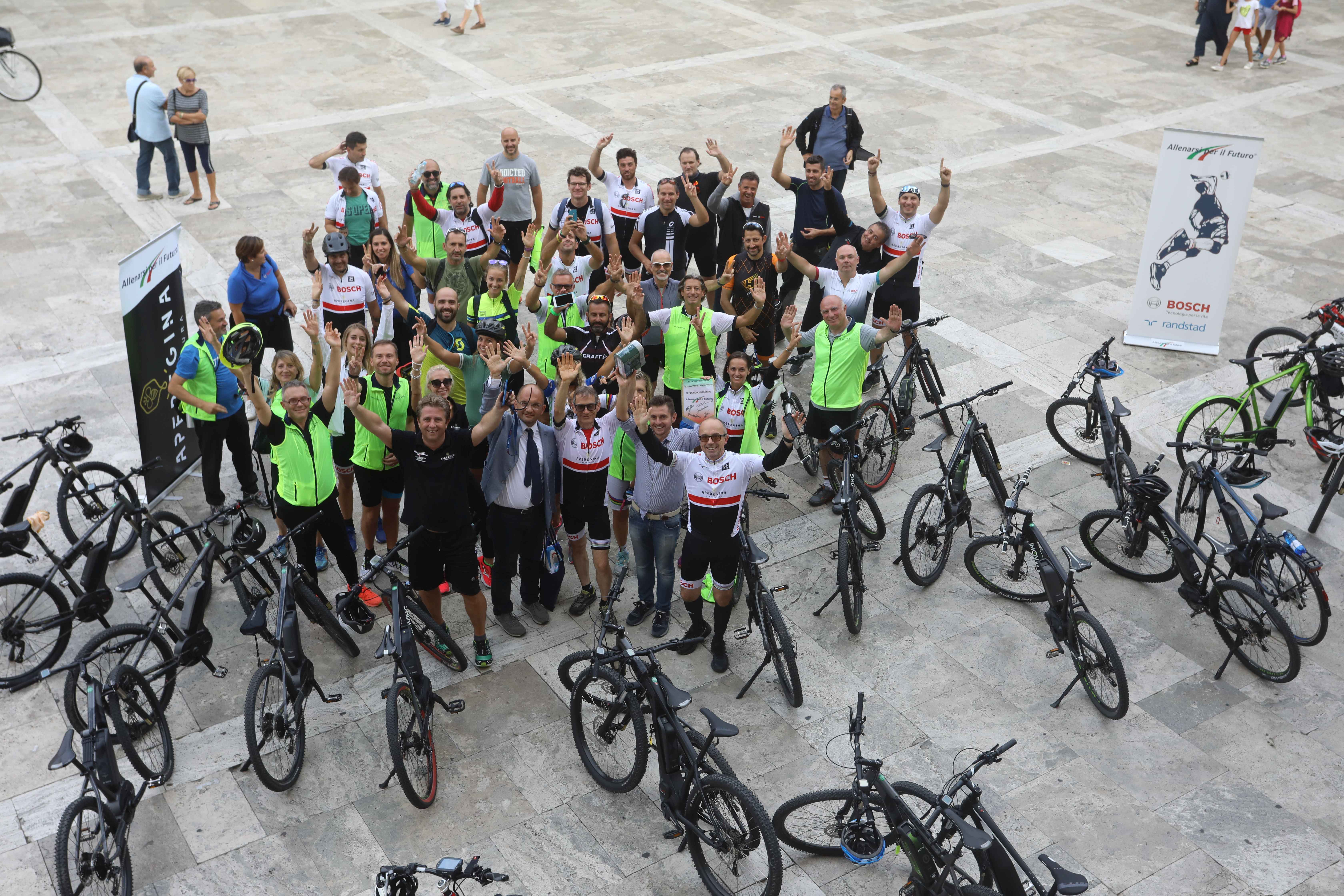 Bosch torna nelle zone terremotate: in eBike per riscoprire il territorio