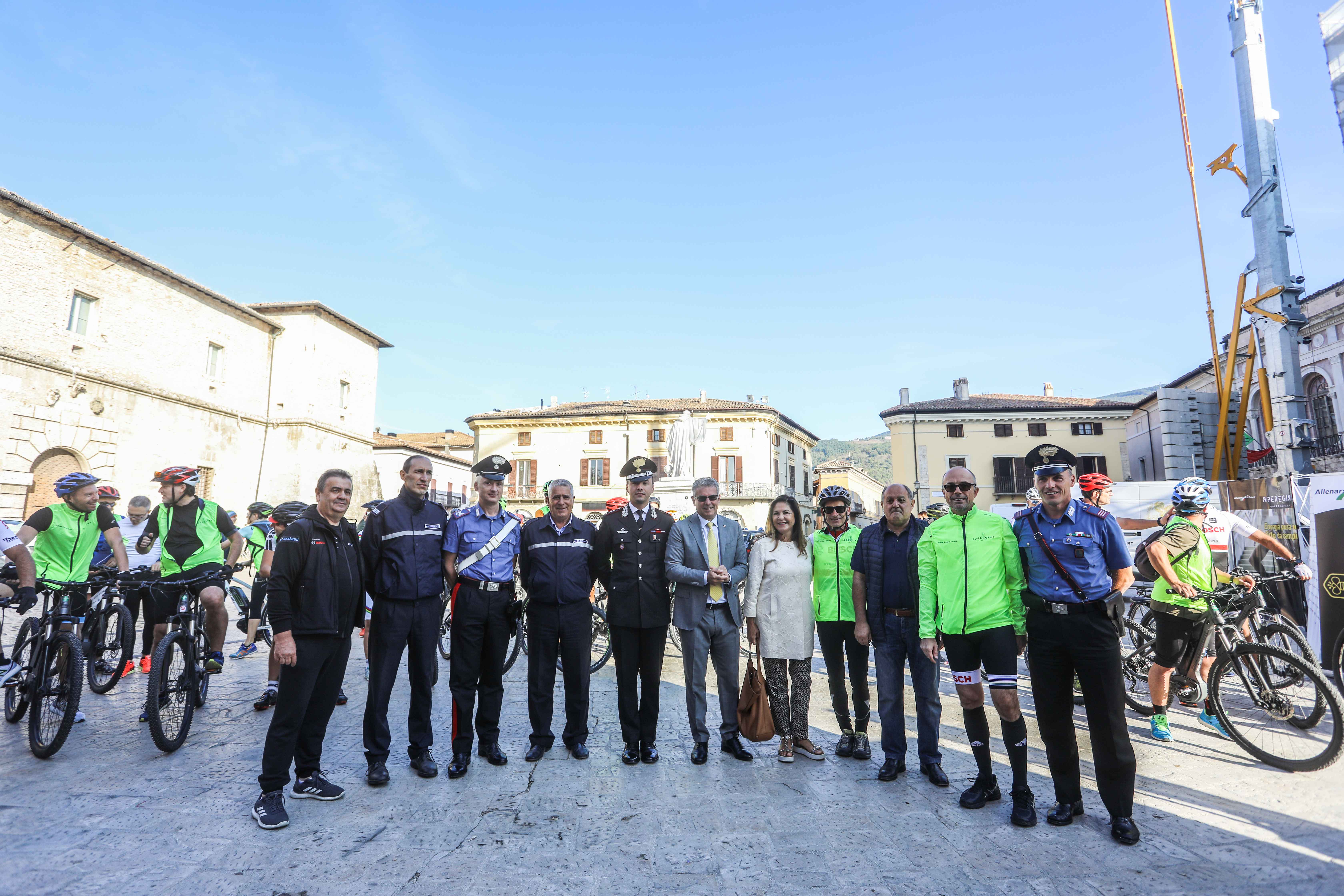 Bosch torna nelle zone terremotate: in eBike per riscoprire il territorio