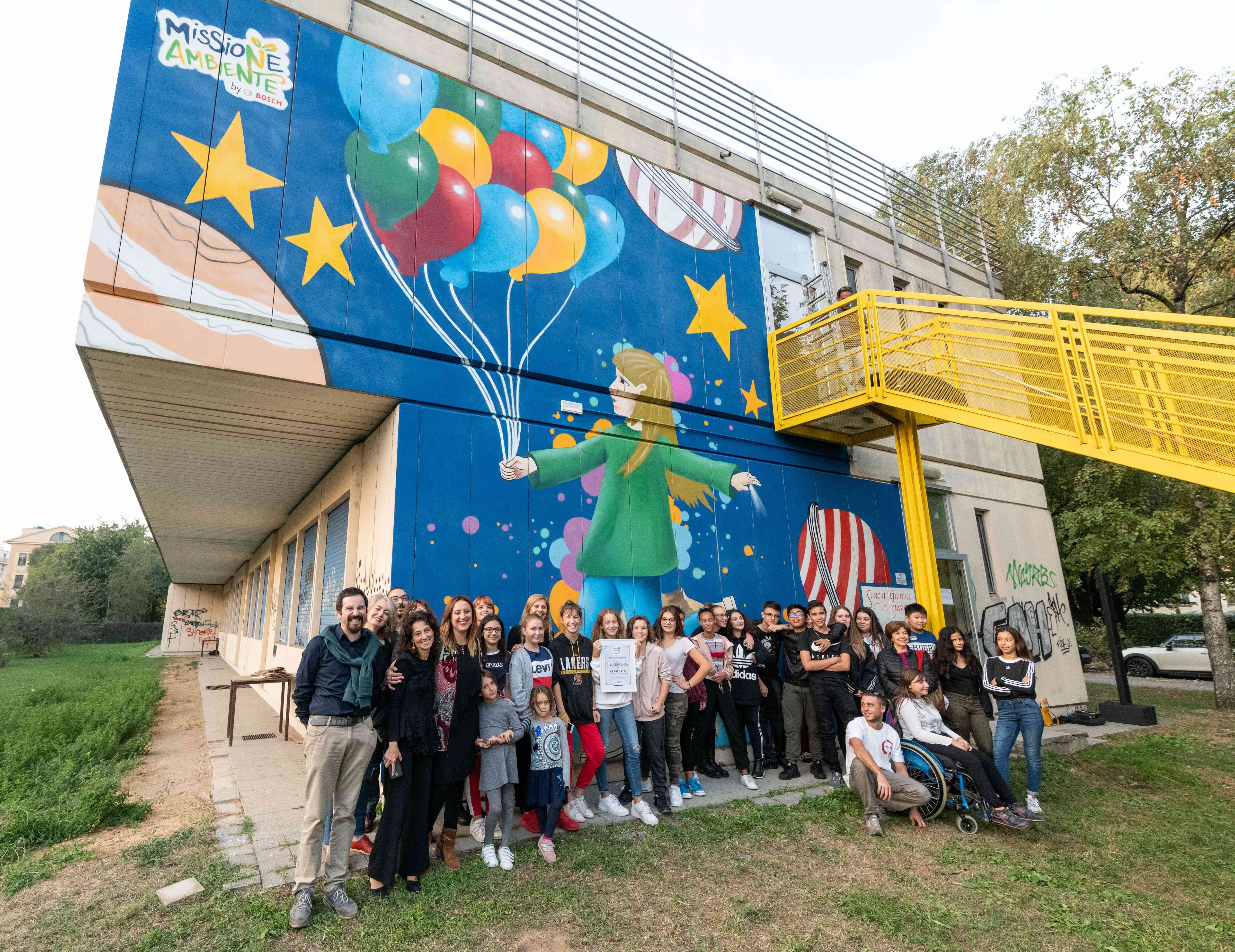 Missione Ambiente by Bosch -  Scuola in festa per un’aria più pulita
