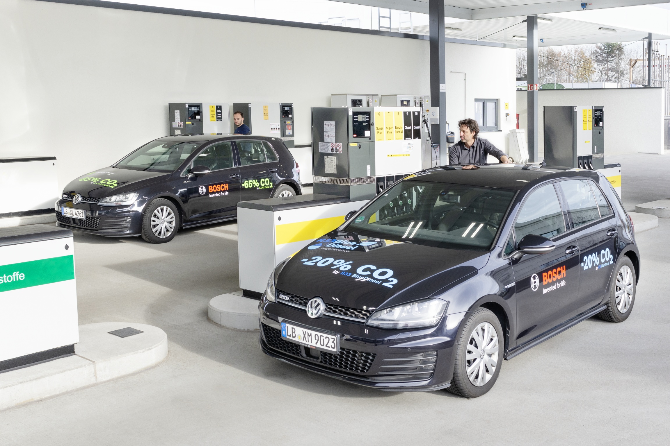 Bosch sta sperimentando il carburante diesel totalmente rinnovabile