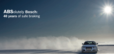 Bosch viert 40 jaar ABS