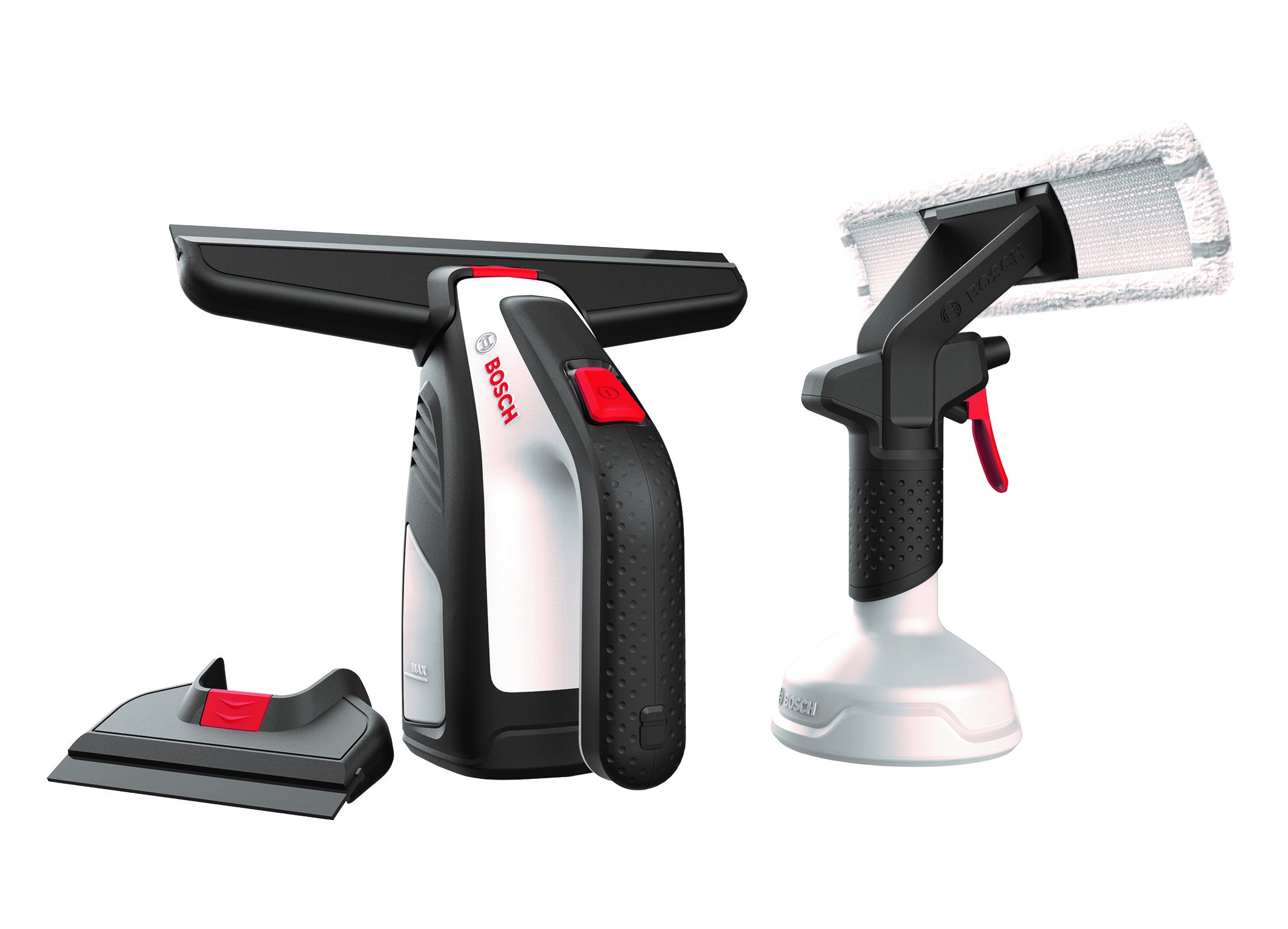 Say goodbye to buckets and newspaper: GlassVac – first cordless window vacuum from Bosch