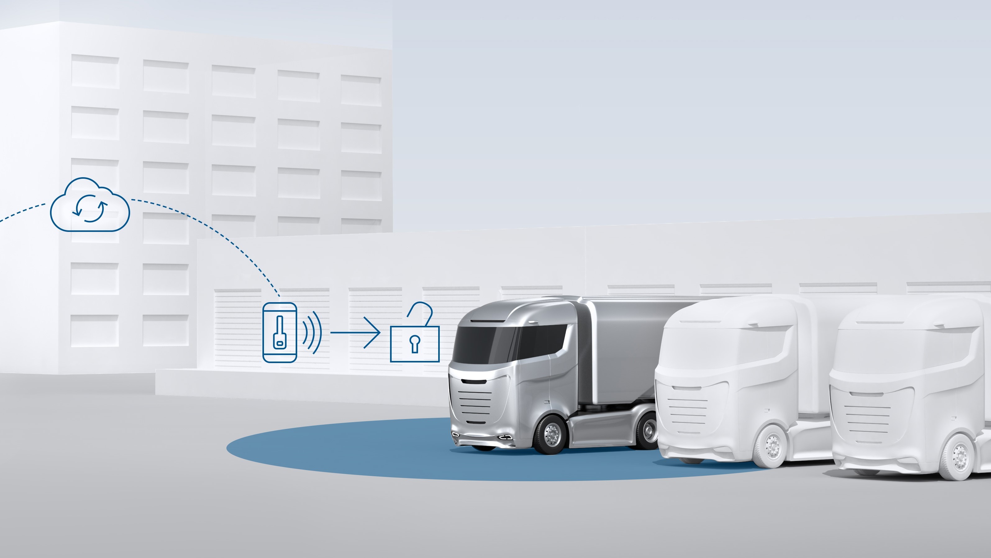 World first: the first keyless access system for trucks