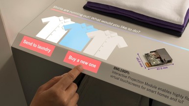 Bosch announces virtual touchscreen on every surface for smart homes and IoT