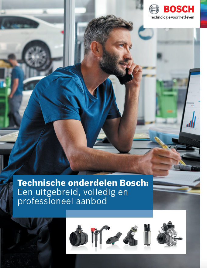 Nieuwe brochure technische onderdelen Bosch