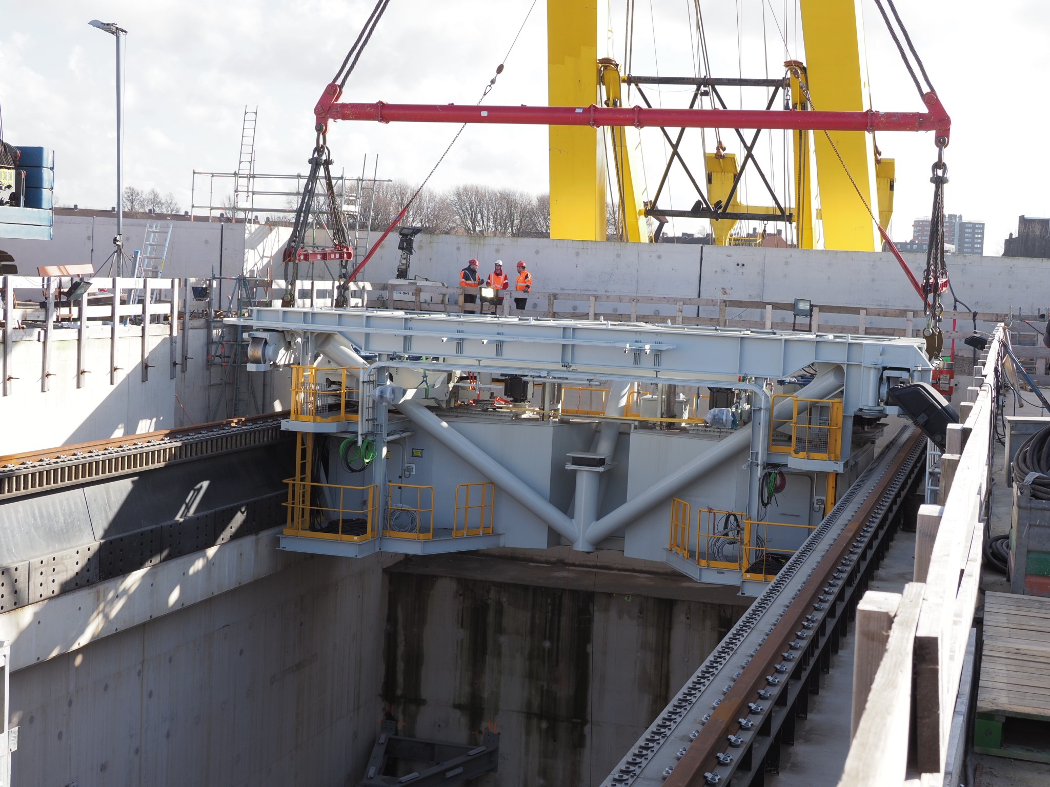Nieuwe zeesluis Ijmuiden