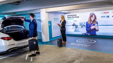 Luchthaven Stuttgart krijgt volledig geautomatiseerde en bestuurderloze parking