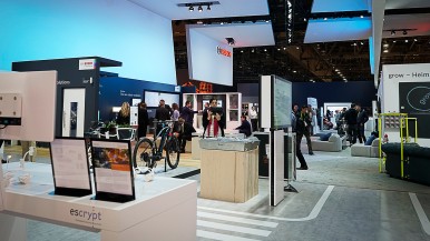 Stoisko Bosch na targach CES 2018 w Las Vegas