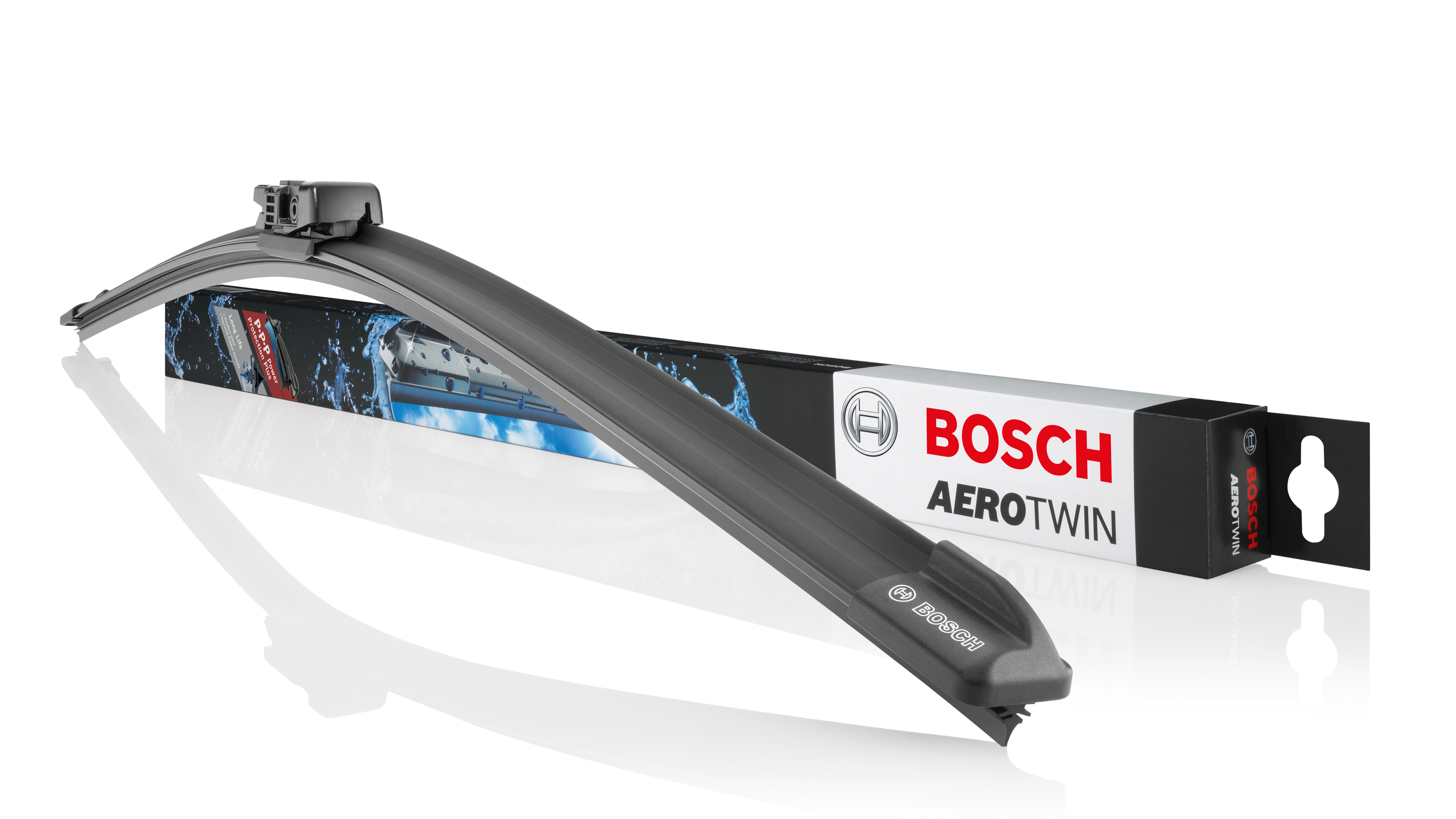 Wycieraczki Bosch Aerotwin ze zmodyfikowanym profilem gumowego pióra