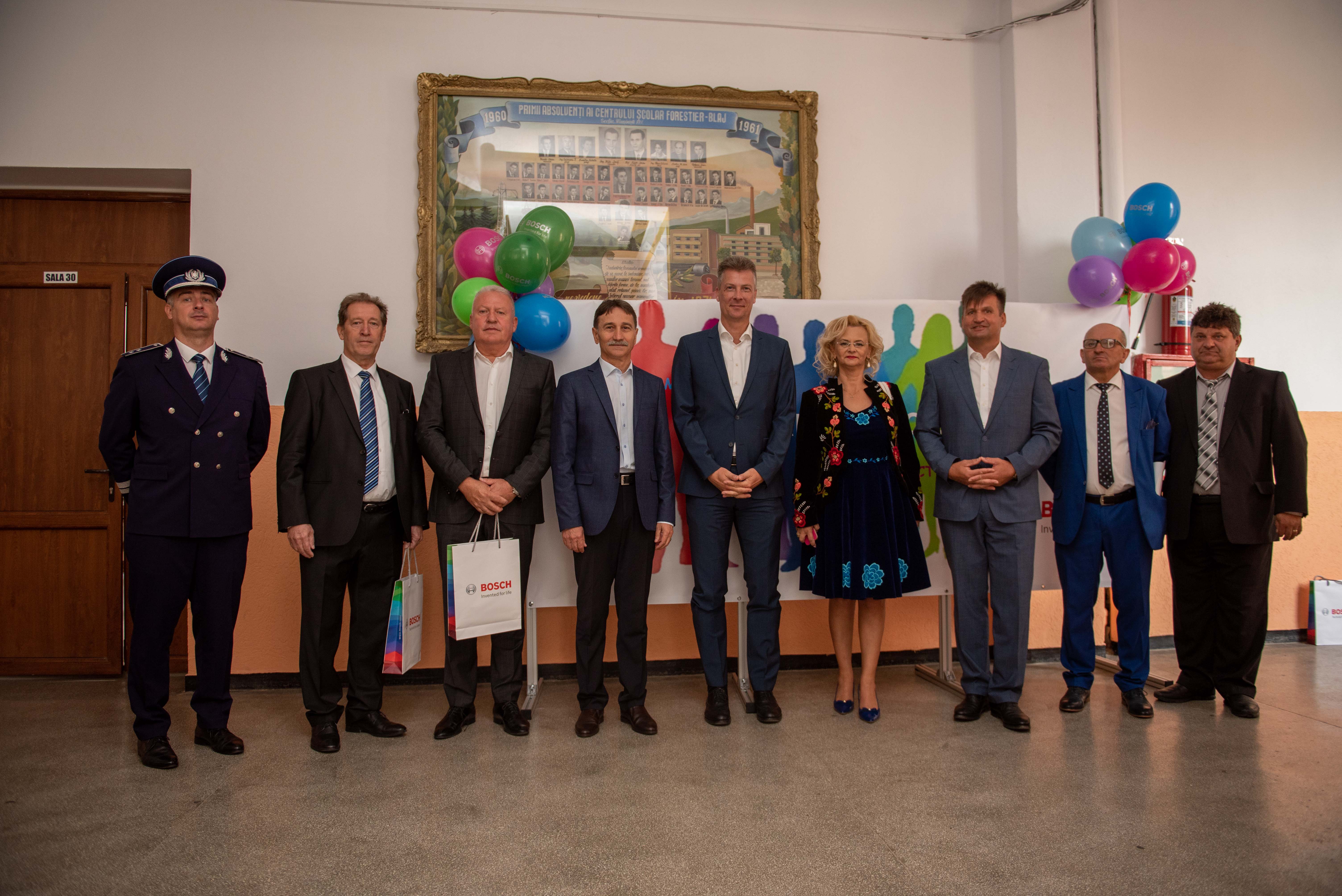 Bosch deschide oficial programul de Şcoală Duală la Blaj