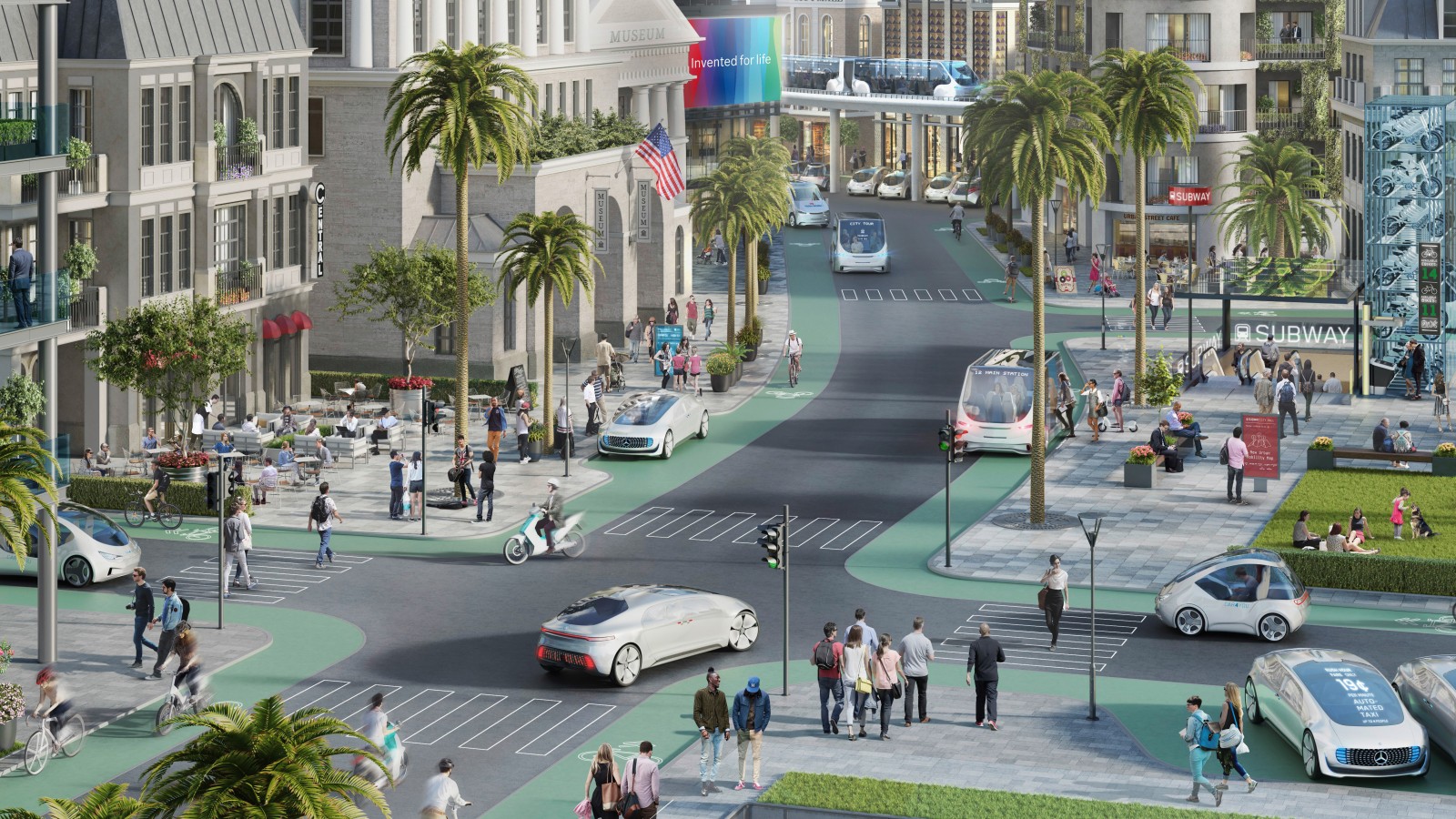 Bosch și Daimler: Metropolă din California va deveni un oraș pilot pentru conducerea automatizată 
