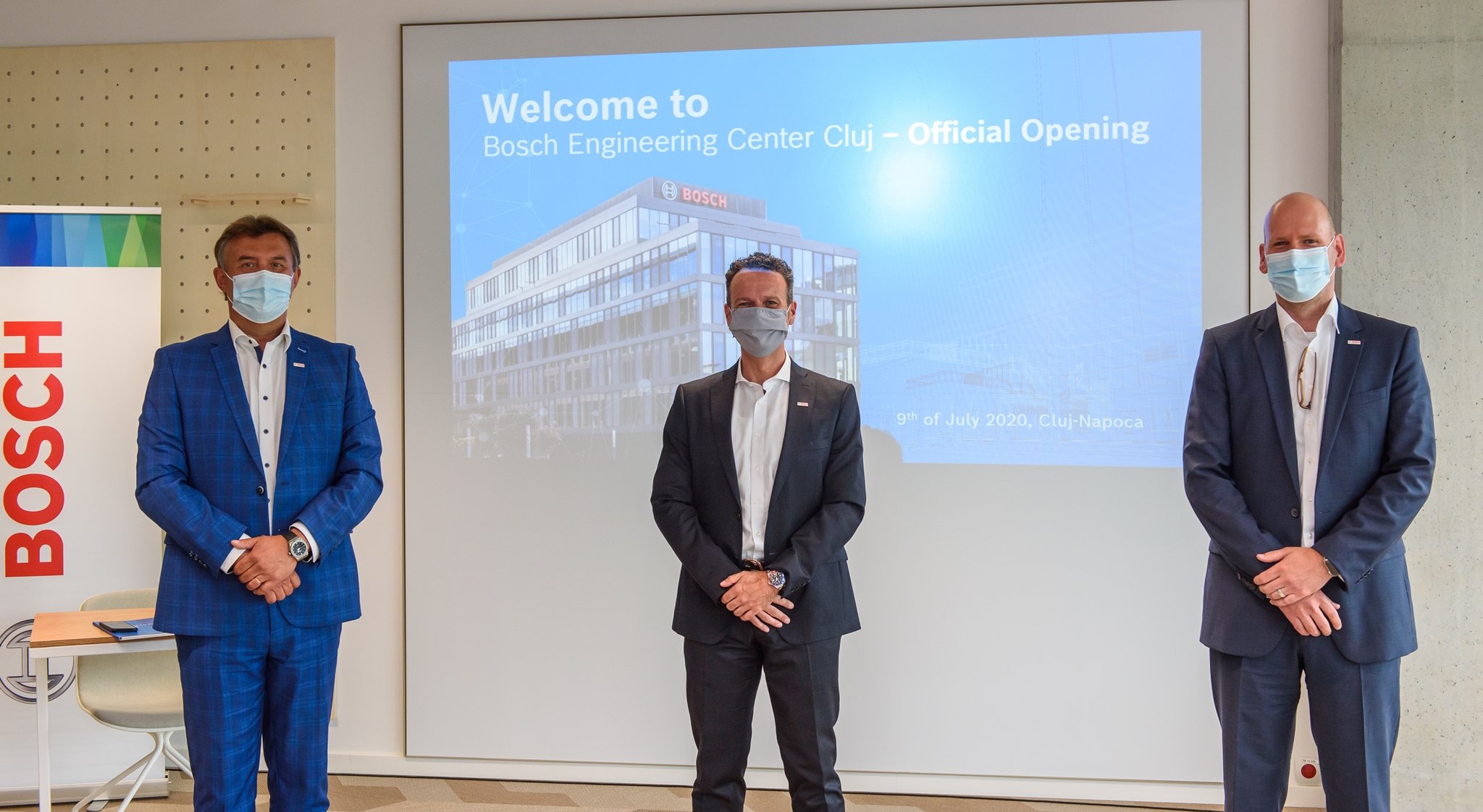 Bosch inaugurează noua clădire de birouri a Centrului de Inginerie din Cluj